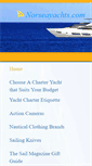 Mobile Screenshot of norseayachts.com